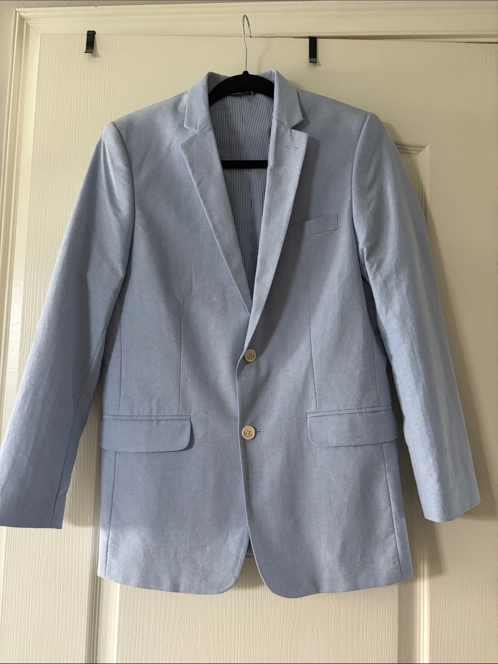 Tommy Hilfiger Light Blue Boys' Two-Button Blazer